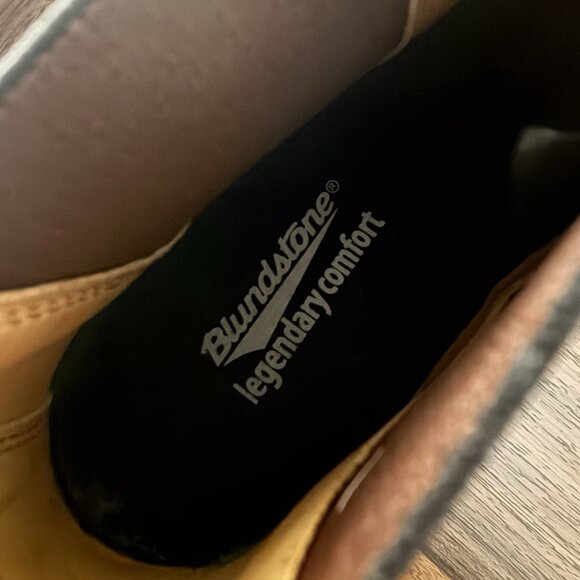 New Navy Blundstone Original 2246 Chelsea Genuine Leather Boots US M 9.5 - Picture 7 of 10